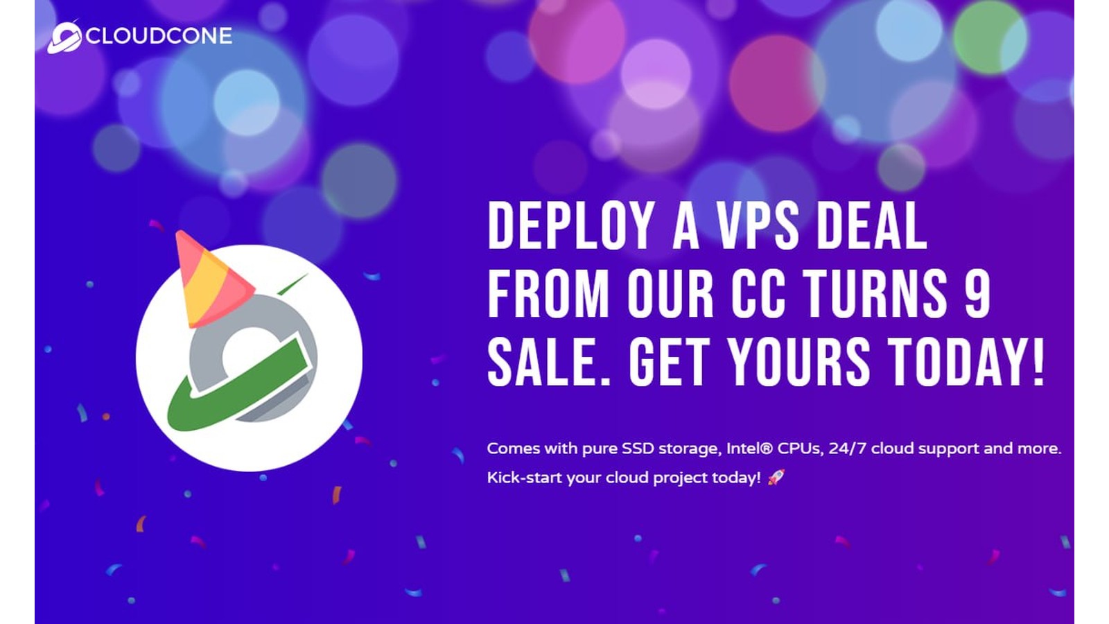 CloudCone 九周年 DC3 洛杉矶机房优惠：$18.28/年起，续费不变