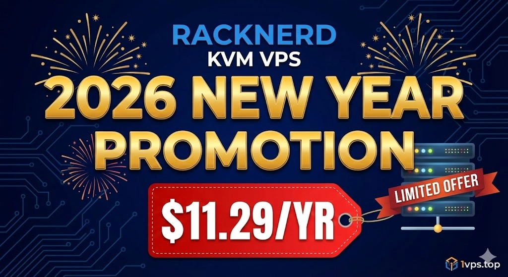 RackNerd 2026 新年促销：年付 $11.29 起，高性价比 KVM VPS 限量返场