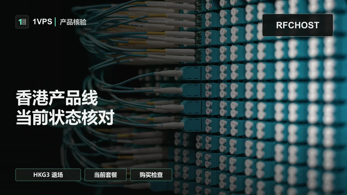 RFCHOST: 香港VPS/三网直/电信去程CN2/三网回程 CMI/9折优惠/月$13.5起 