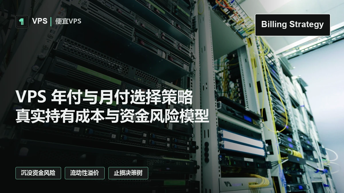 VPS 年付与月付选择策略：真实持有成本、沉没资金风险与灵活性决策模型